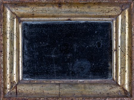 Cornice in legno dorato a mecca, Napoli