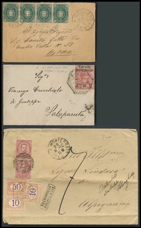 Kingdom, Noteworthy set of 10 letters from the Victor Emmanuel II - Umberto I...