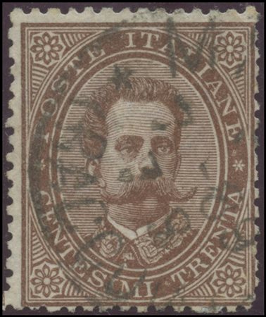 Kingdom, 1879, 30c. Tawny N.41, used. One of the key valuables when it comes...