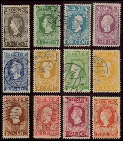 Netherlands, 1913, "Hundredth Anniversary of the Indipendence" N.82/93, used....