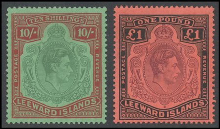 British Commonwealth, Leeward Islands, 1921/1954 N.58/80...