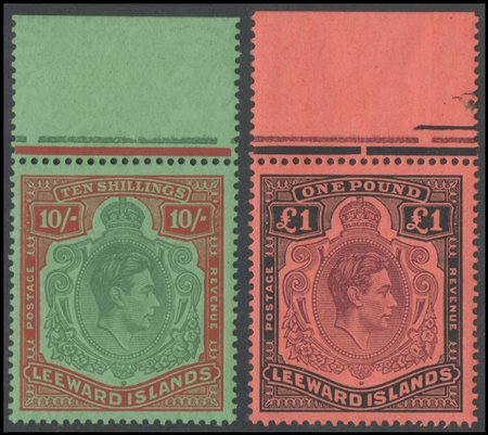 British Commonwealth, Leeward Islands, 1921 N.58/80...