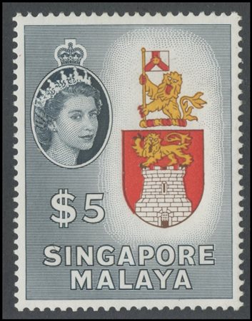 British Commonwealth, Malaysia-Singapor, 1953 N.38/52. High-quality, MNH.