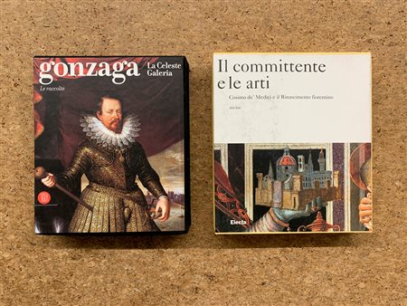 COSIMO DE' MEDICI E I GONZAGA - Lotto unico di 2 imponenti cataloghi