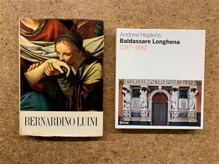 BALDASSARE LONGHENA E BERNARDINO LUINI - Lotto unico di 2 cataloghi