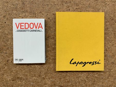 GIUSEPPE CAPOGROSSI E EMILIO VEDOVA - Lotto unico di 2 cataloghi