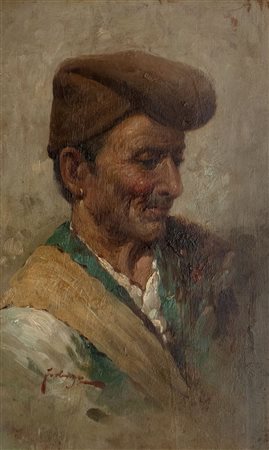 Eduardo Forlenza (Torre del Greco 1861-Roma 1934)  - Pescatore napoletano