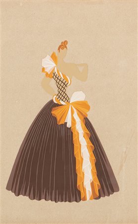 Erté (Romain de Tirtoff) (San Pietroburgo 1892-Parigi 1990)  - Costume Design