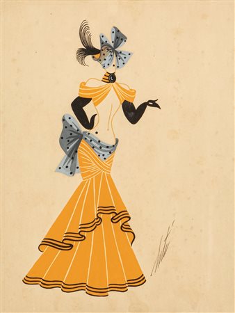 Erté (Romain de Tirtoff) (San Pietroburgo 1892-Parigi 1990)  - Costume Design