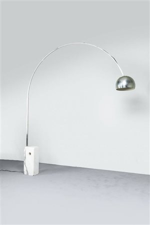 ACHILLE E PIER GIACOMO CASTIGLIONI<BR>Lampada mod. Arco