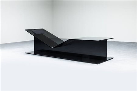 JEAN-MARIE MASSAUD<BR>Chaise long mod. I-BEAM