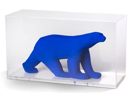 YVES KLEIN ET FRANÇOIS POMPON (D'APRÈS), L'ours Pompon édition Yves Klein
