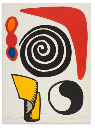 Alexander CALDER, La Matraque rouge, 1968