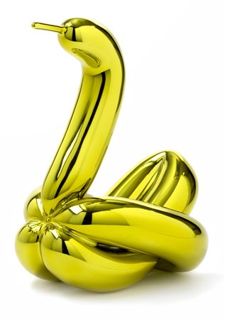 JEFF KOONS, Balloon Swan