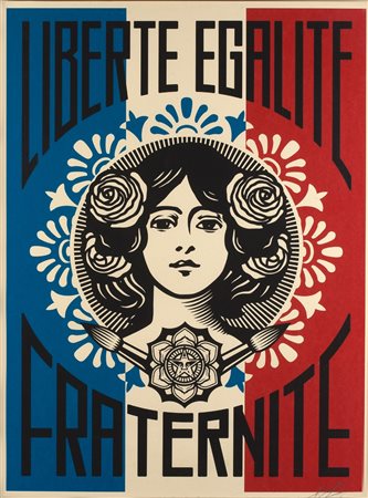 OBEY, Liberté Egalité Fraternité