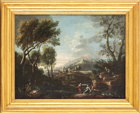 JAN FRANS VAN BLOEMEN (Anversa, 1662 - Roma, 1749), ATTRIBUITO