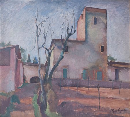 RAFFAELE  DE GRADA, Marzo a Giramonte, 1927