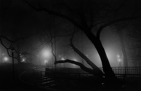 Lynn Saville (1950)  - Riverside Park, New York, dalla serie "Acquainted with the Night", 1997