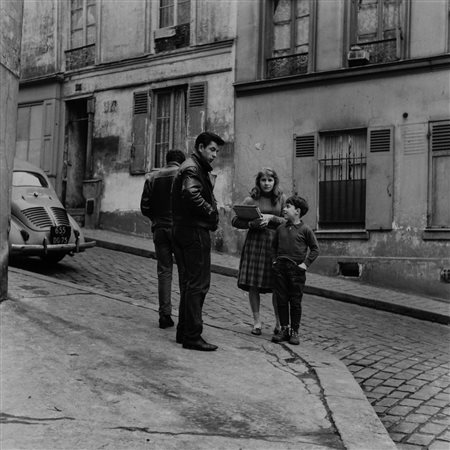 Alain Noguès (1937)  - Ados dans le quartier de Belleville, 1960