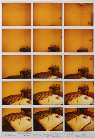 Maurizio Galimberti (1956)  - Mexico City, casa Trotsky, studio camera da letto, 2009