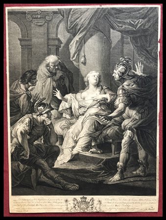 Simon François Ravenet I (1706-1774) da Andrea Casali (1705-1784): LUCRETIA