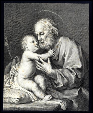 Joseph Wagner (1706-1780): SAN GIUSEPPE E IL BIMBO GESÙ