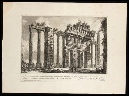 Giovanni Battista Piranesi (1720-1778): POSTICUM EARUNDEM RELIQUIARUM