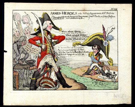 James Gillray (1756-1815): ARMED HEROES