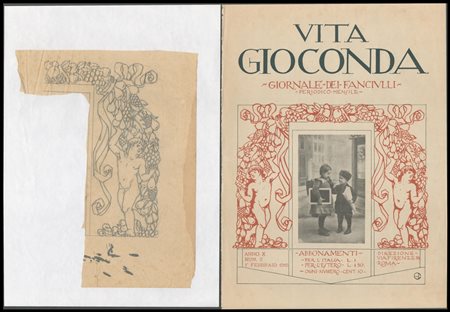 Anonimo del inizi '900 (Arnaldo Carnevali?): LOTTO DI 33 DISEGNI 