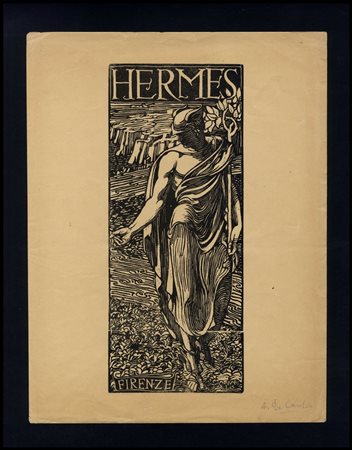 Adolfo De Carolis (1874 - 1928): HERMES