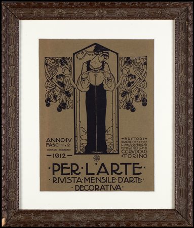 Paolo Antonio Paschetto (1885-1963): PER L'ARTE. RIVISTA MENSILE D'ARTE DECORATIVA, 1912