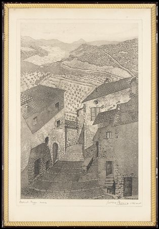 Sarino Papalia (1897-1958): ANTICOLI - FIUGGI - PAESE, 1935