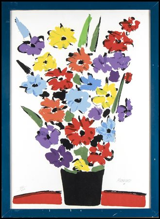 Sante Monachesi (1910-1991): VASO DI FIORI