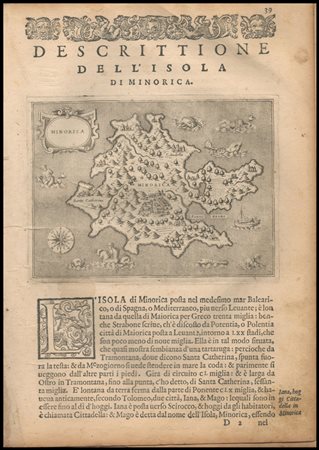 Girolamo Porro (1567-1599 (fl.)): DESCITTIONE DELL'ISOLA MINORICA