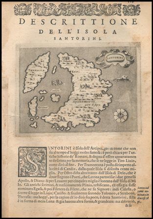 Girolamo Porro (1567-1599 (fl.)): DESCITTIONE DELL'ISOLA DI SANTORINI