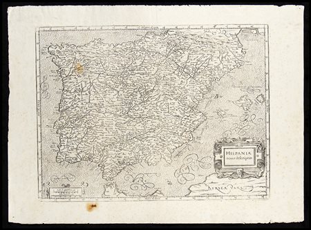 Matteo Florimi (1540-c.1613) ?: HISPANIA NOVA DESCRIPTIO