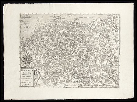 Matteo Florimi (1540-c.1613): GERMANIA REGNUM TOTIUS EUROPAE AMPLISSIMUMAC FLORENTISSIMUM SEDUS IMPERATORIA