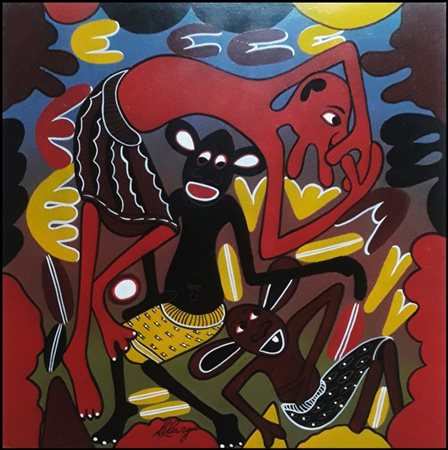 LILANGA GEORGE Kikwetu (TANZANIA) 1934 - Dar es Salaam (TANZANIA) 2005 "Senza titolo"