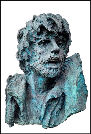 MURER AUGUSTO Falcade (BL) 1922 - Padova 1985 "Busto di uomo"