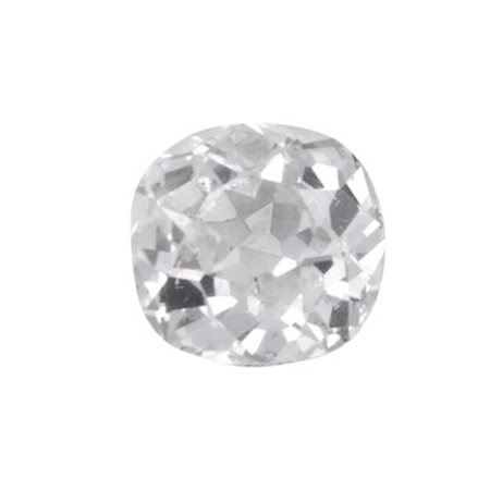 Diamante taglio cuscino vecchio di ct 0.91