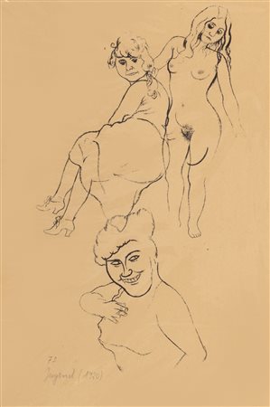 George Grosz (Berlino 1893-1959)  - Jugend (Ecce homo n ° 72), 1920