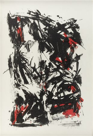 Emilio Vedova (Venezia 1919-2006)  - Presenze (tav. 2), 1960