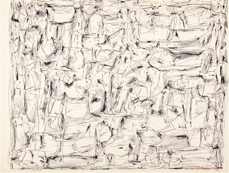 Piero Dorazio (Roma 1927-Perugia 2005)  - Composizione, 1957