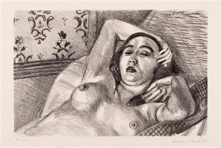 Henri Matisse (Le Cateau-Cambresis 1865-Nizza 1954)  - Le repos du modèle, 1922