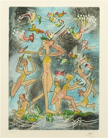 Roberto Sebastian Matta (Santiago Del Cile  1911-Civitavecchia 2002)  - Figures