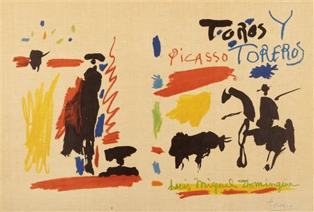 Pablo Picasso (Malaga 1881-Mougins 1973)  - Toros Y Toreros