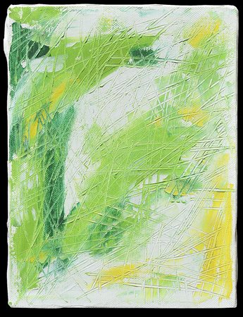 MIRKO BETTOZZI (1978) Senza titolo 2004 ca. Acrilico su tela 18x24 cm.