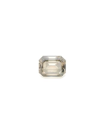 Diamante ottagonale fancy light gray di ct. 0,65. 

Accompagnato da diamond rep