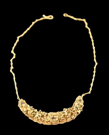 COLLANA IN STILE ETRUSCO IN ORO DATAZIONE: fine XIX-inizi XX secolo MATERIA E...