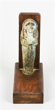 USHABTI EGIZIO DATAZIONE: epoca tarda, 716-30 a. C. MATERIA E TECNICA:...